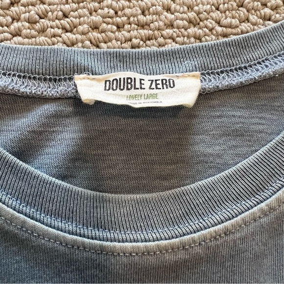 Double Zero Light Blue Midi Dress Size Large - Picture 6 of 8